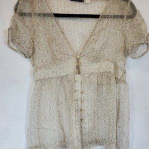 Vintage Lux Floral Blouse